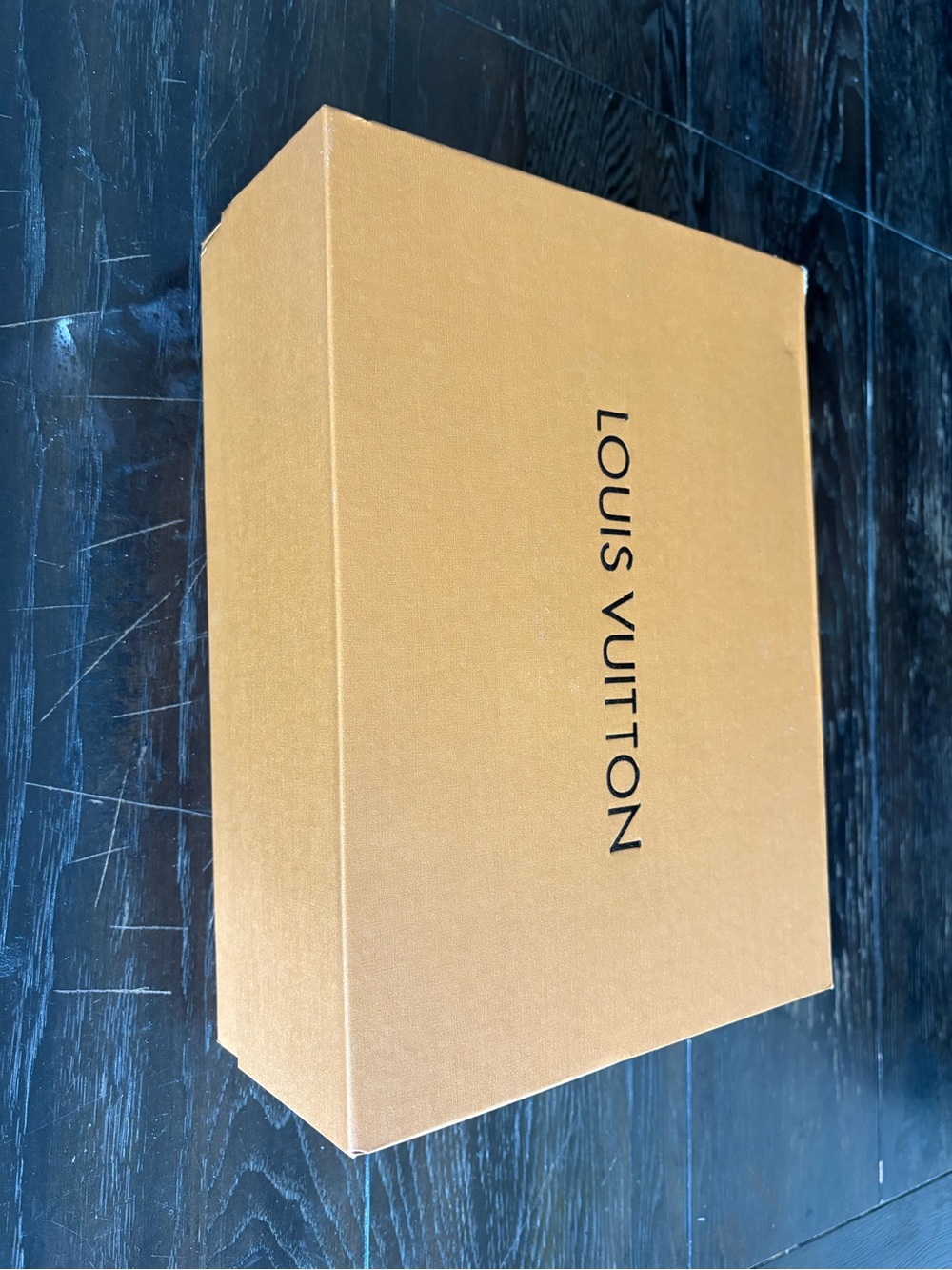 Louis Vuitton Mustard-Orange Logo Gift Box